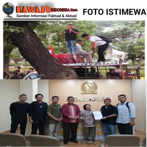 AMP HAM-Malut Jakarta Turung Gunung Demo Komnas HAM, Desak Segara Adili KPK.