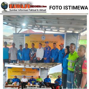 FORUM GROUP DISKUSI ( FGD ) ASLAD KAWASI BERLANGSUNG AMAN,BERIKUT POIN REKOMENDASINYA.