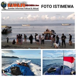 CUACA TEDUH, AKTIFITAS SPEEDBOAT RUTE KAWASI-KUPAL  TERPANTAU AMAN