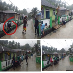 Pemerintah Desa Nondang Gelar Bakti Bersama, Wujud Kolaborasi Jaga Kebersihan Lingkungan